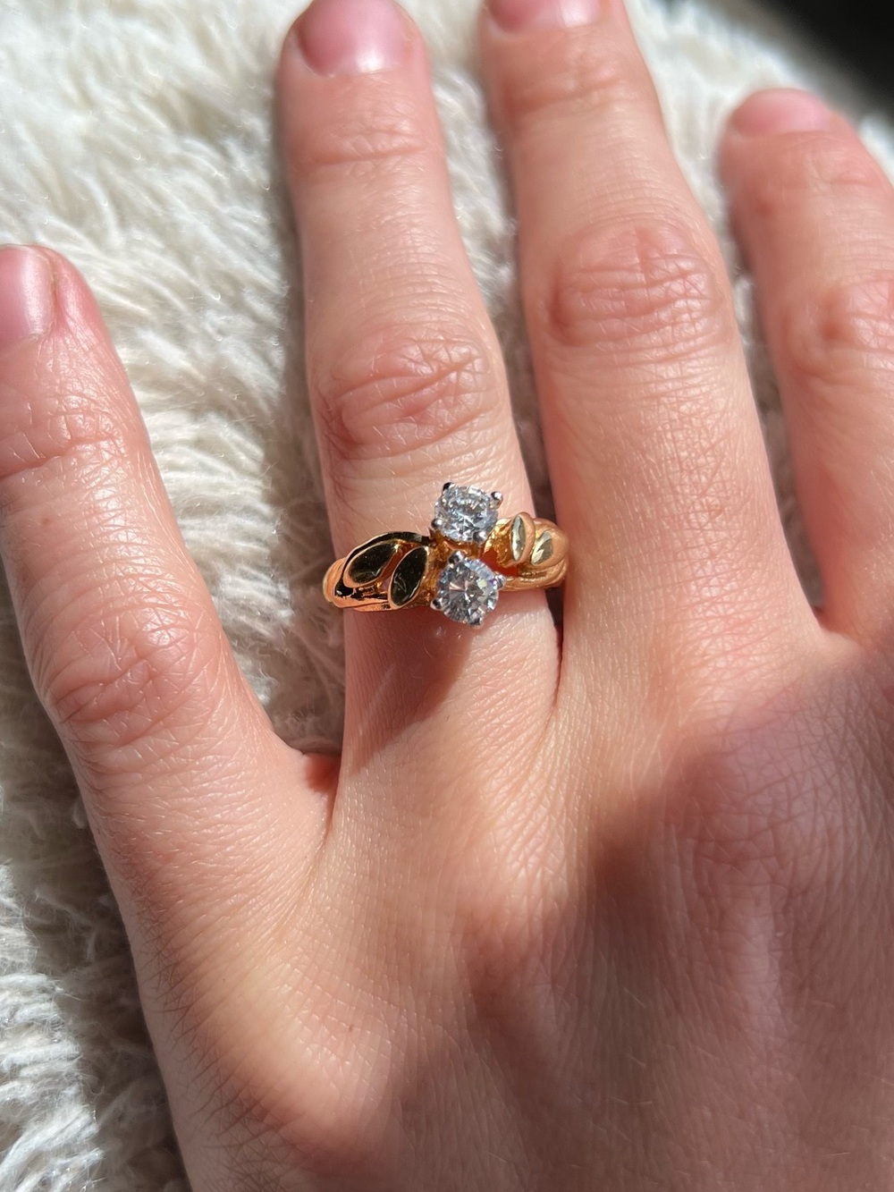 18K Gold Plated Ring